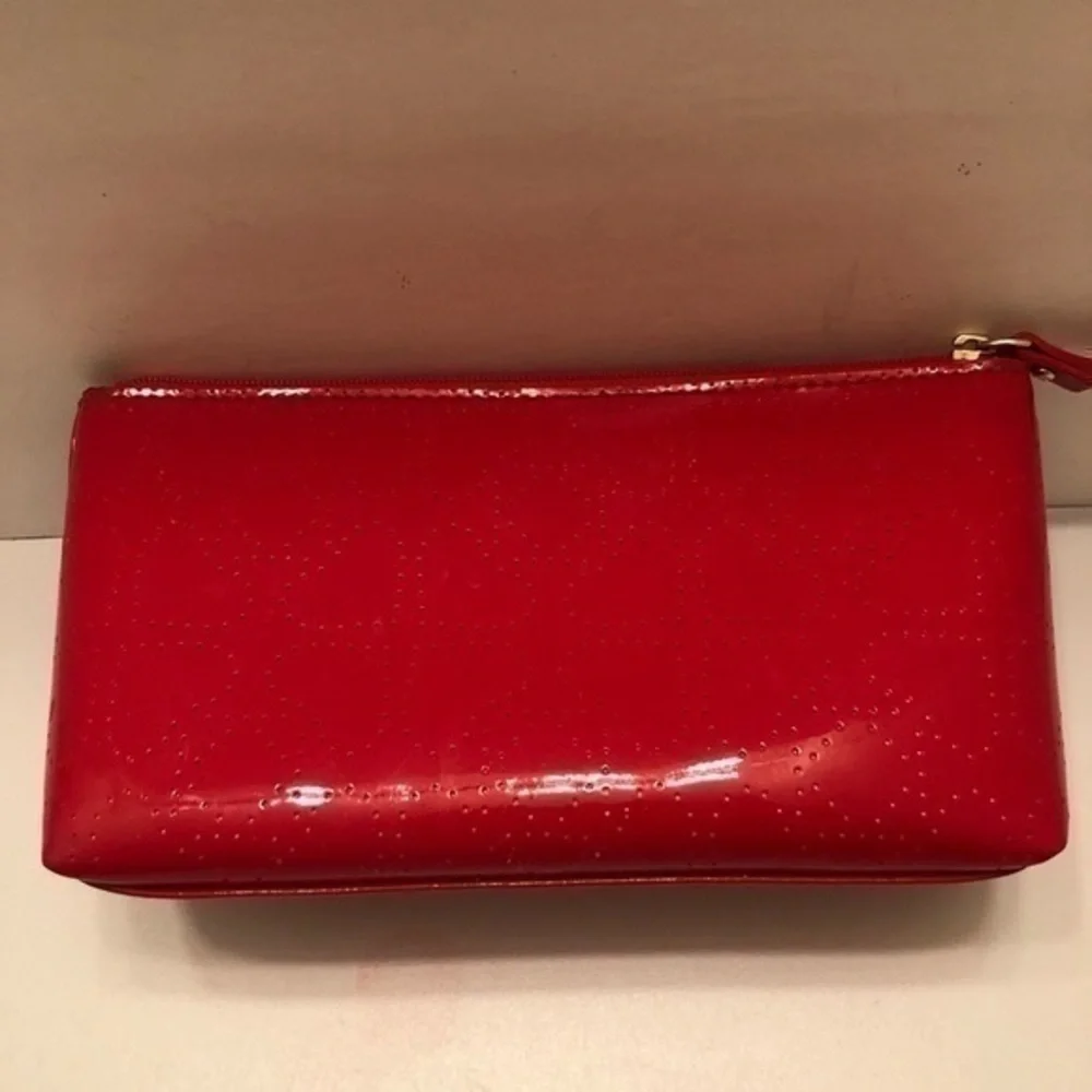 Kate spade red cosmetic case